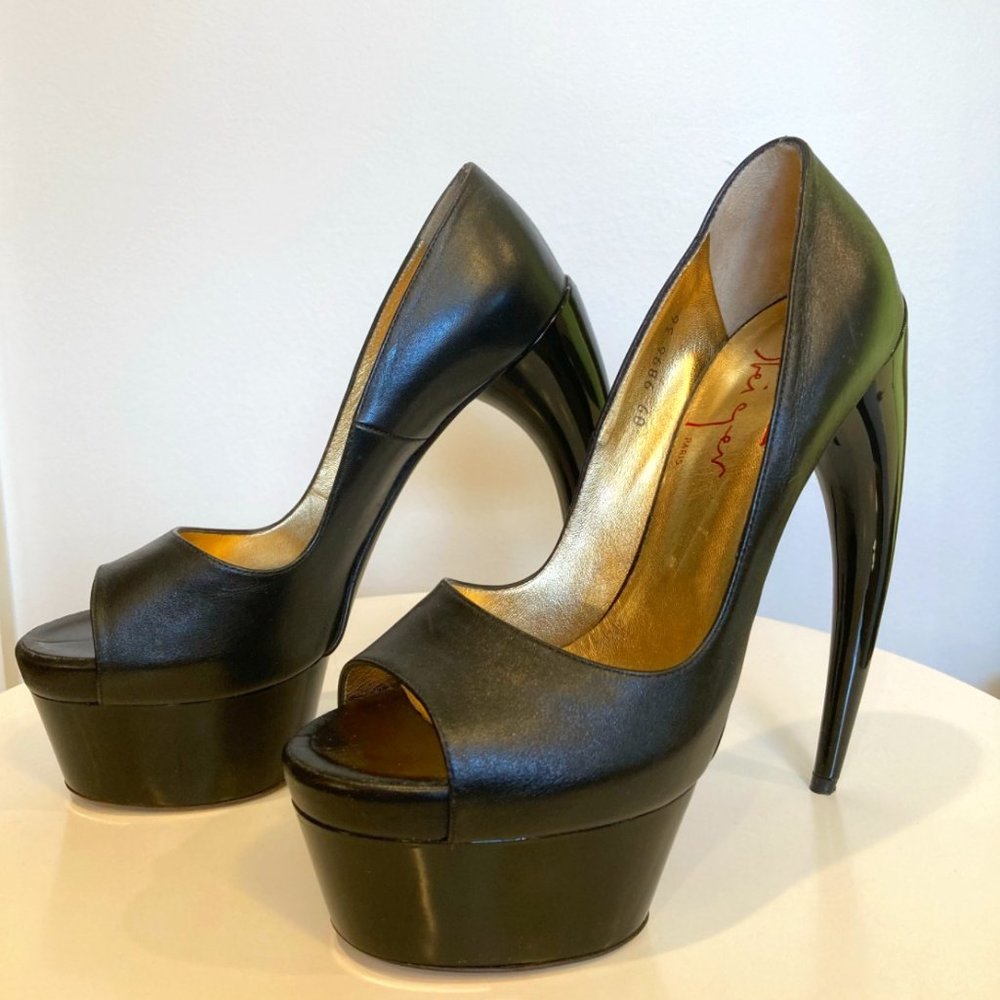 Walter Steiger Unicorn Heel - Peep Toe Platform